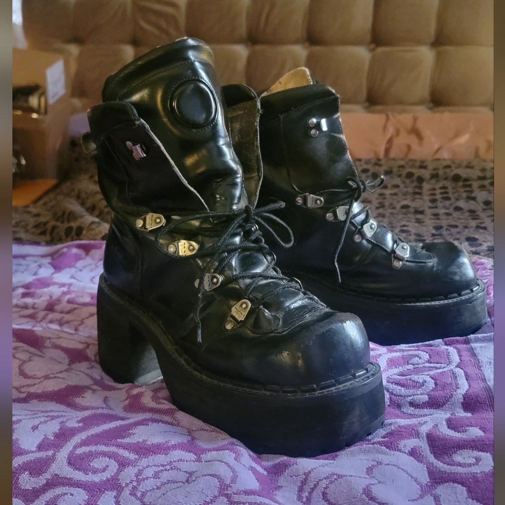 muro vintage 90's platform boots - Picture 2 of 5